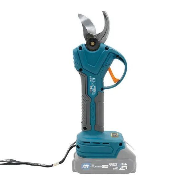 Секатор акумуляторний PROFI-TEC PES25 007644 (1акум.20В 2Аг/зарядний) 007644 фото